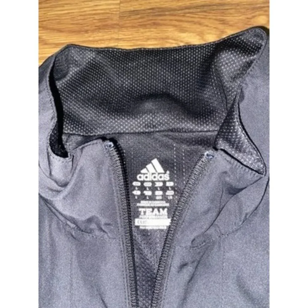 Adidas Wofford Terriers Football Mens 1/4 Zip Long Sleeve Jacket Large - Picture 4 of 5